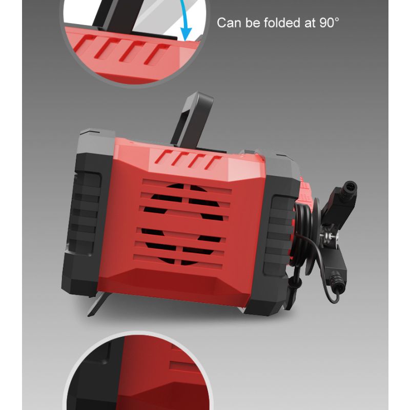 Cargador de batería FOXSUR 20A portátil para coche camión 12V 24V AGM LiFePO4 con carga en 7 etapas versátil