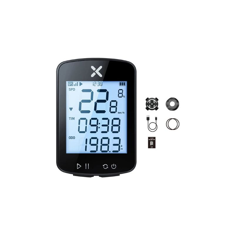 XOSS G+ G2 Computadora Bicicleta Generación GPS Velocímetro Inalámbrico Pantalla Personalizada Ciclismo