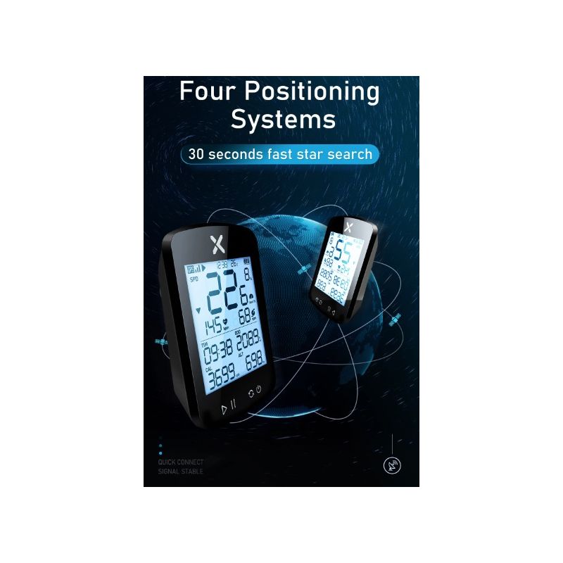 XOSS G+ G2 Computadora Bicicleta Generación GPS Velocímetro Inalámbrico Pantalla Personalizada Ciclismo