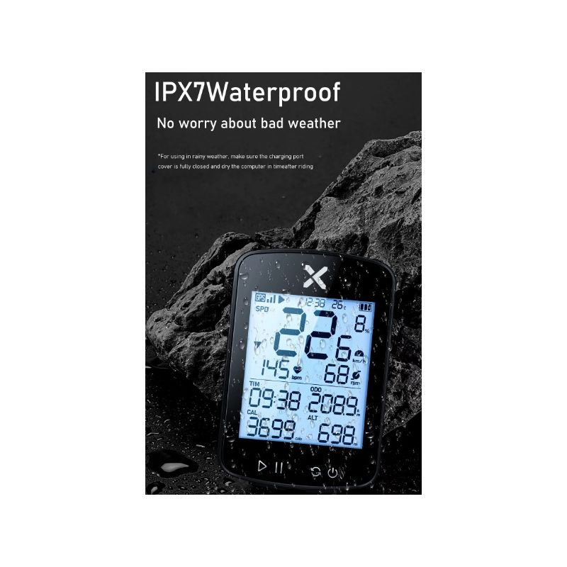 XOSS G+ G2 Computadora Bicicleta Generación GPS Velocímetro Inalámbrico Pantalla Personalizada Ciclismo