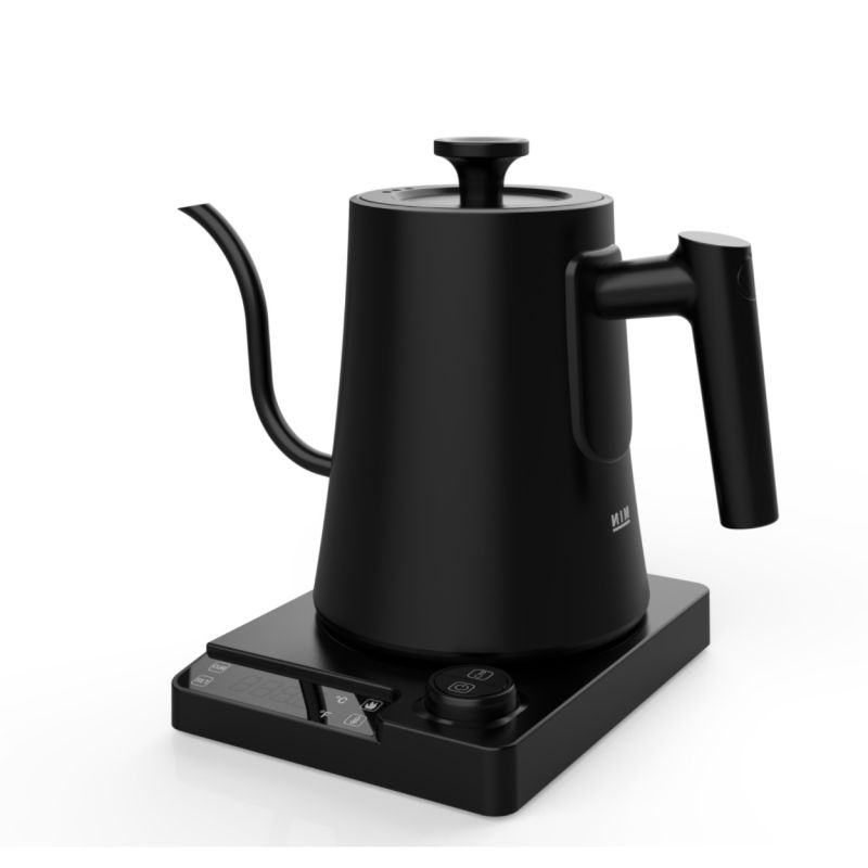 Hervidor Eléctrico Cuello de Cisne 1200 Vatios Preparación de Café y Té Calentamiento Rápido Control Preciso