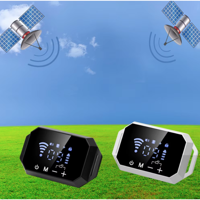 Valla Inalámbrica GPS para Perros Recargable Alcance 100-3300 Pies y Modos de Advertencia Ajustables Sin Cables