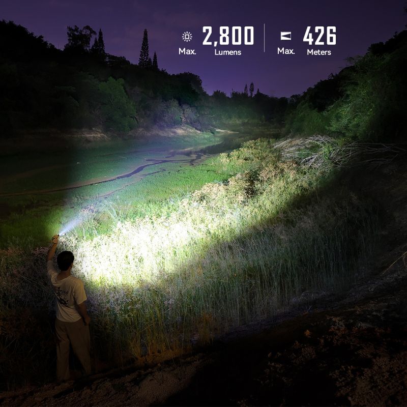 IMALENT GR35 Linterna LED EDC Compacta 2800 Lúmenes Verde - Potente y Portátil