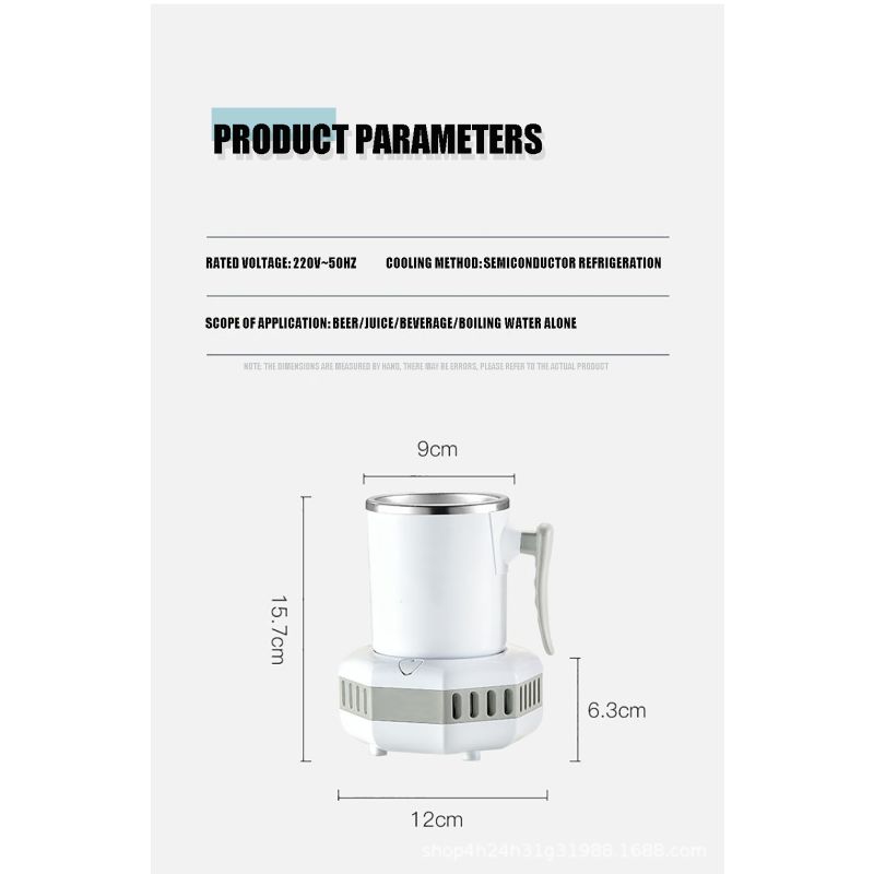 Refrigerador portátil rápida reducción de temperatura ideal para bebidas heladas electrodoméstico moderno eficiente