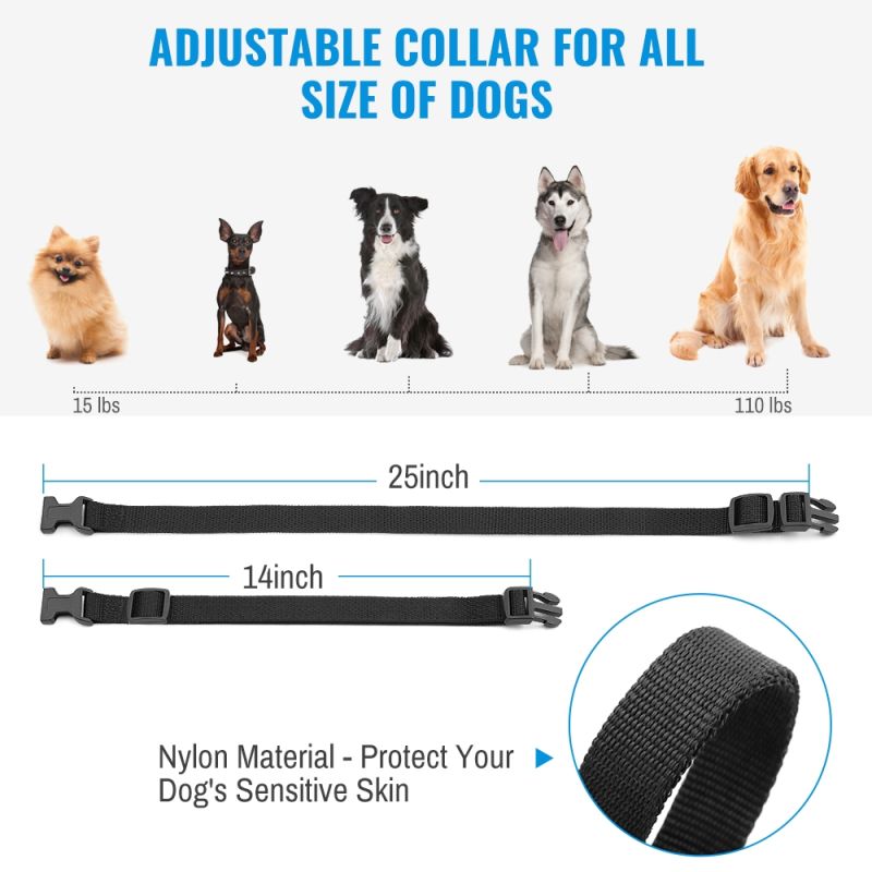 Collar de Entrenamiento PetraReer 998D para Perros con Control Remoto Largo Alcance y Receptor Impermeable Amazon