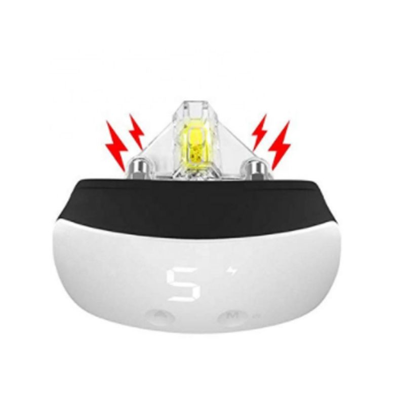 Collar antiladridos pantalla táctil IP67 recargable resistente al agua con corrección estática ajustable