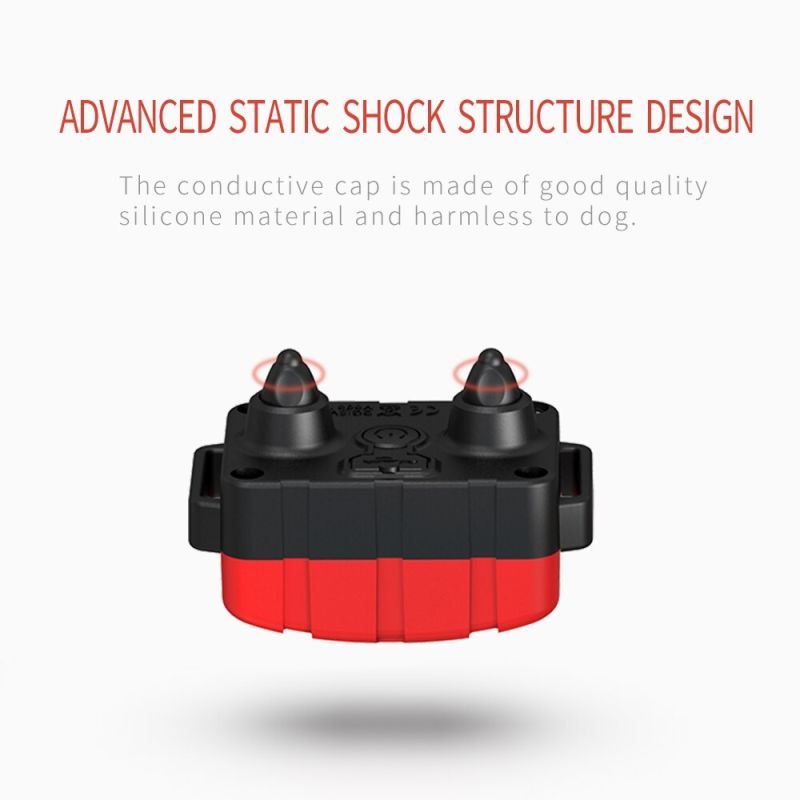 Collar impermeable recargable con beep y vibración niveles ajustables herramienta de entrenamiento para perros