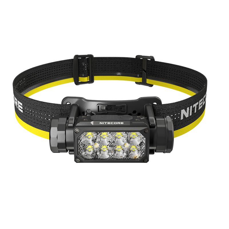 Linterna Frontal NITECORE HC65 UHE 2000 lúmenes Recargable USB-C con Larga Duración de Batería para Campamento