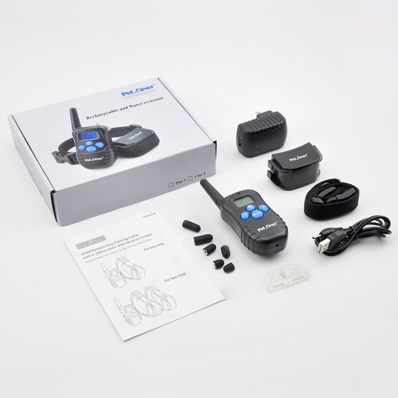 Collar de Entrenamiento PetraReer 998D para Perros con Control Remoto Largo Alcance y Receptor Impermeable Amazon