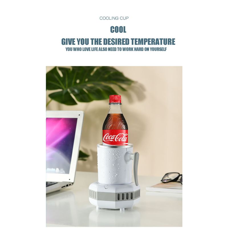 Refrigerador portátil rápida reducción de temperatura ideal para bebidas heladas electrodoméstico moderno eficiente