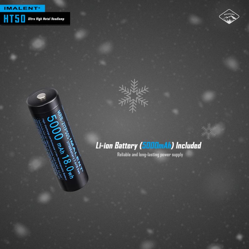 Descubre la IMALENT HT50 linterna potente con fuentes de luz duales ideal para iluminación exterior y camping