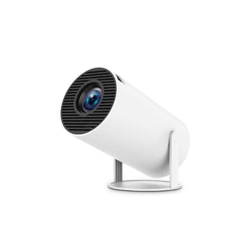 Proyector HY300 Android WiFi Proyector Inteligente Portátil 1280x720P para Oficinas y Noches de Cine en Casa