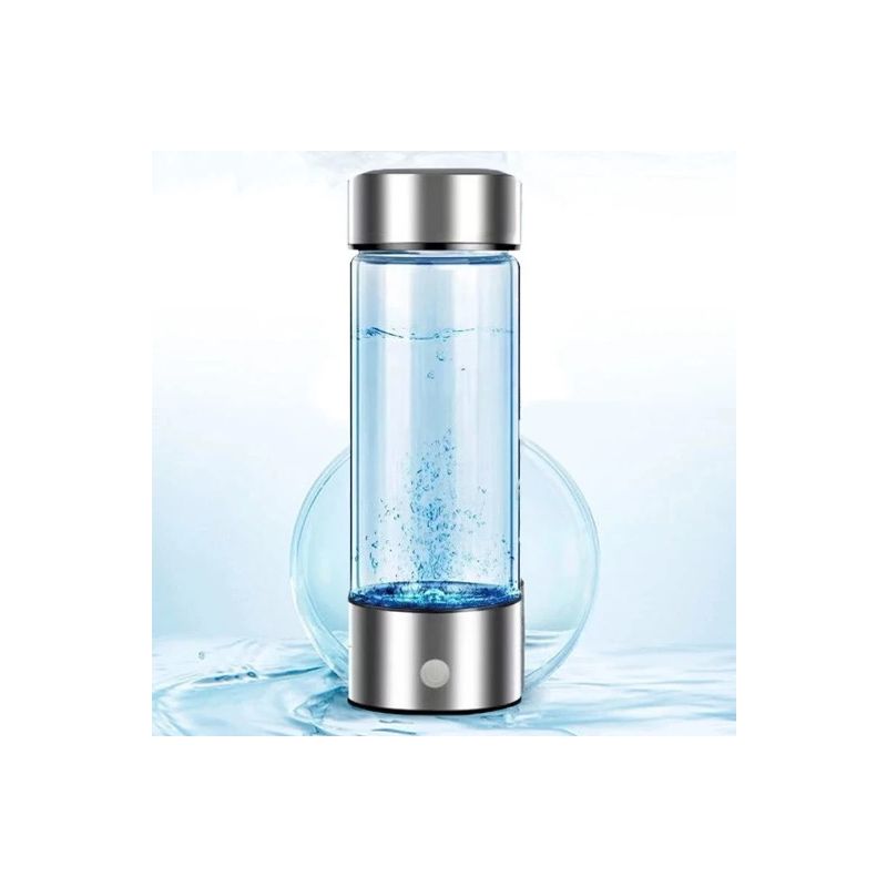 Generador de Hidrógeno Portátil Taza de Agua 420ml Agua Rica en Hidrógeno Para Salud Celular y Bienestar