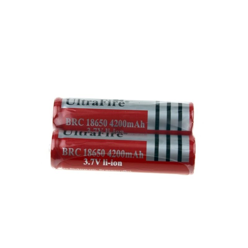 Batería Ultrafire BRC 4200mAh 3.7V Li-ion Energía Sostenible y Poder Duradero para Equipo de Alto Consumo