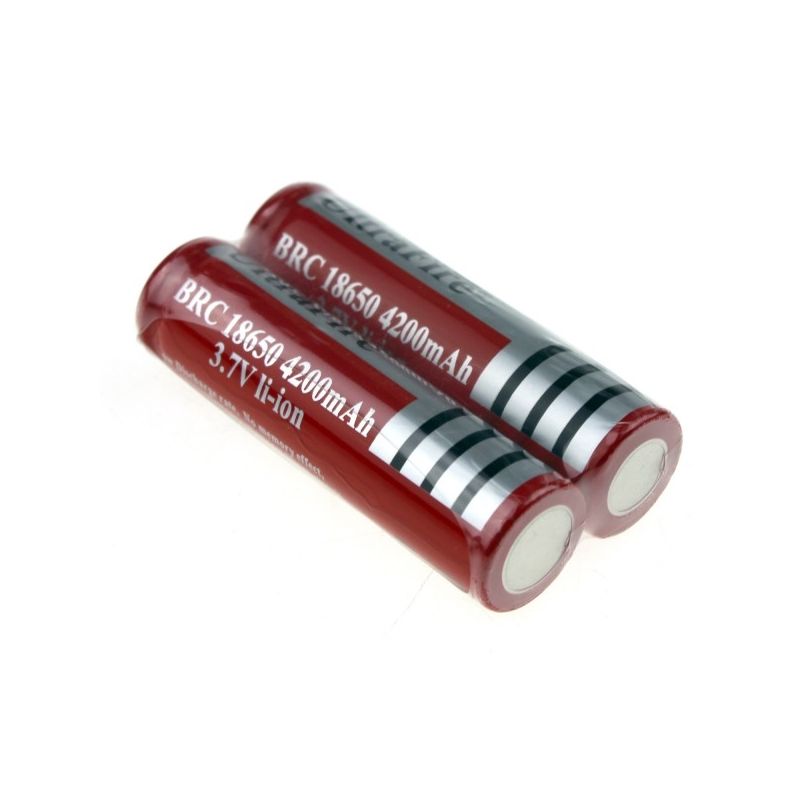 Batería Ultrafire BRC 4200mAh 3.7V Li-ion Energía Sostenible y Poder Duradero para Equipo de Alto Consumo