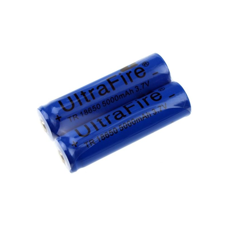 Batería Premium Ultrafire TR 5000mAh 3.7V 18650 Energía Confiable para Aventuras al Aire Libre y Uso Prolongado