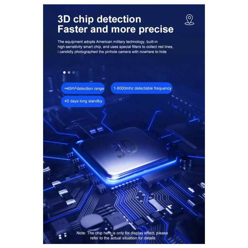 Descubre el K19 detector RF mini portátil protección de privacidad diseño compacto para seguridad personal