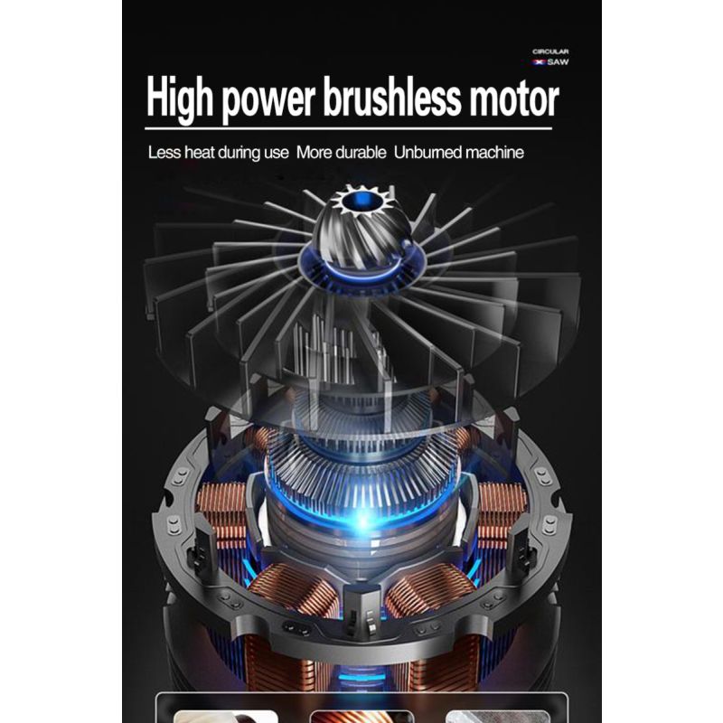 Soplador de hojas inalámbrico, potente ventilador violento de batería de litio para limpieza de jardín