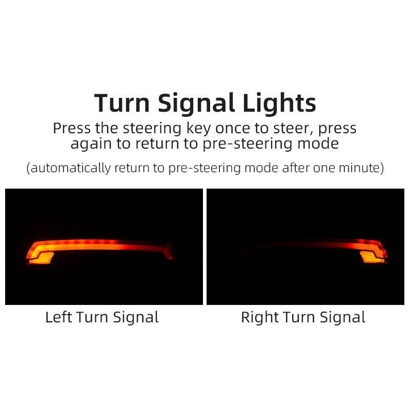 Luz de bicicleta ROCKBROS LKWD-R1 LED inteligente señal de giro MTB carretera control remoto inalámbrico