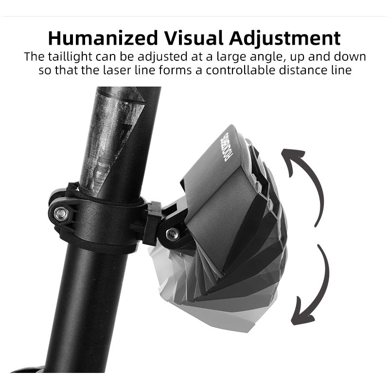 Luz de bicicleta ROCKBROS LKWD-R1 LED inteligente señal de giro MTB carretera control remoto inalámbrico