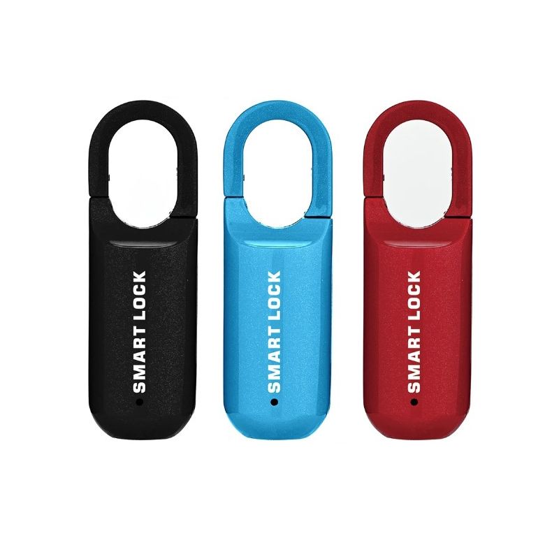 Mini Candado de Huella Digital Cerradura Biométrica Inteligente Desbloqueo Rápido Diseño Ligero para Viajes