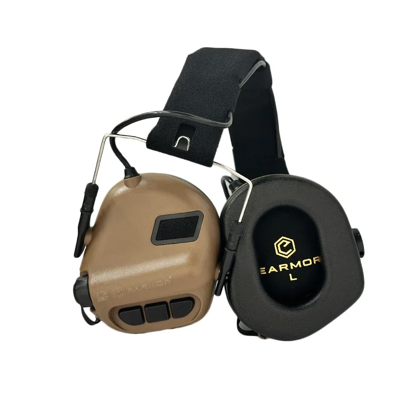EARMOR M31 MOD4 Orejeras Electrónicas Protección Auditiva Caza al Aire Libre Diseño Duradero Amplificación Sonido