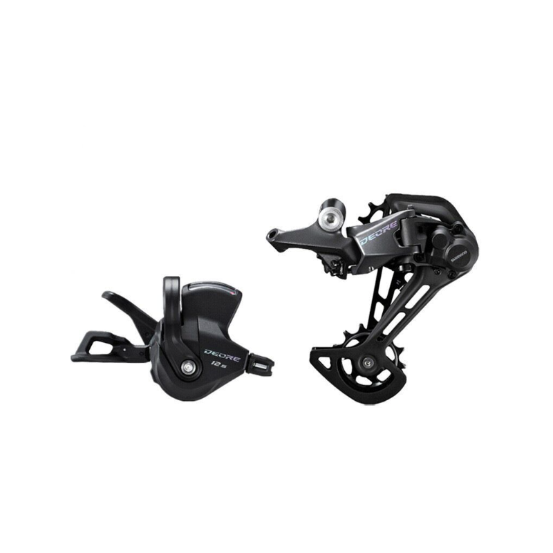 Grupo SHIMANO DEORE M6100 12 velocidades para ciclismo de montaña con palanca SL y desviador trasero RD SGS