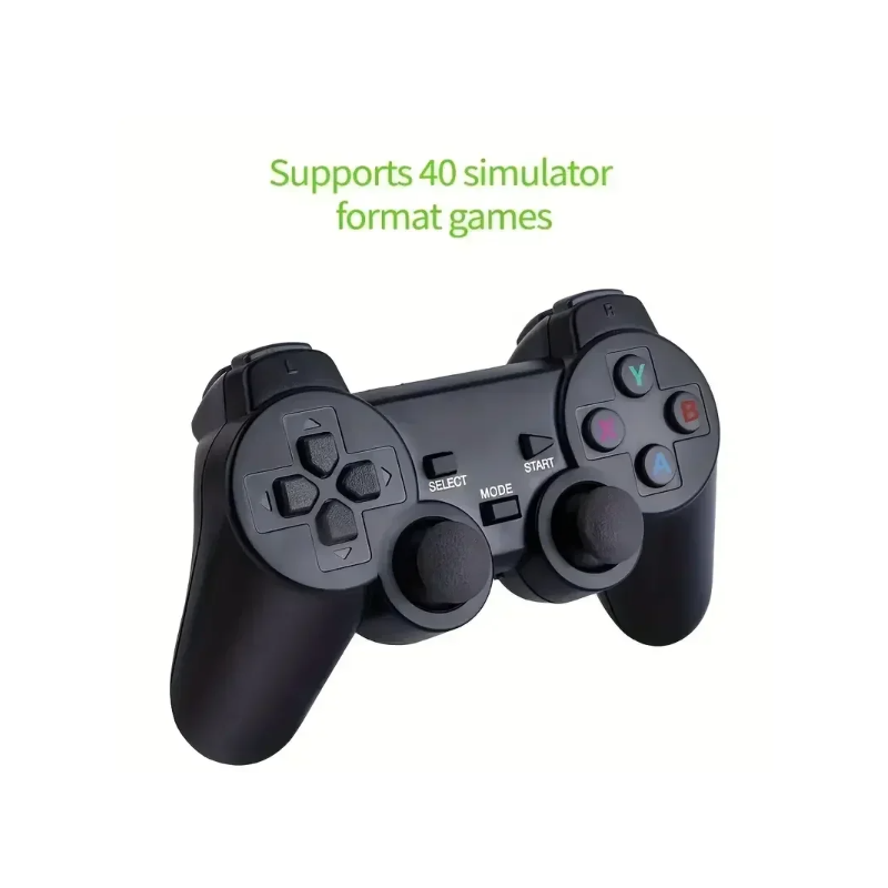 Consola de Videojuegos M8 con Controlador Inalámbrico 2.4G y Juegos Retro 4K Modelos de 32G 64G hasta 10000 Juegos
