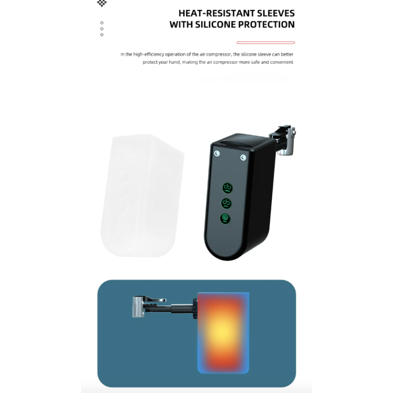Mini Bomba de Bicicleta HT09mini Bomba de Aire Eléctrica Portátil Sensor de Alta Precisión Ideal para Viajes