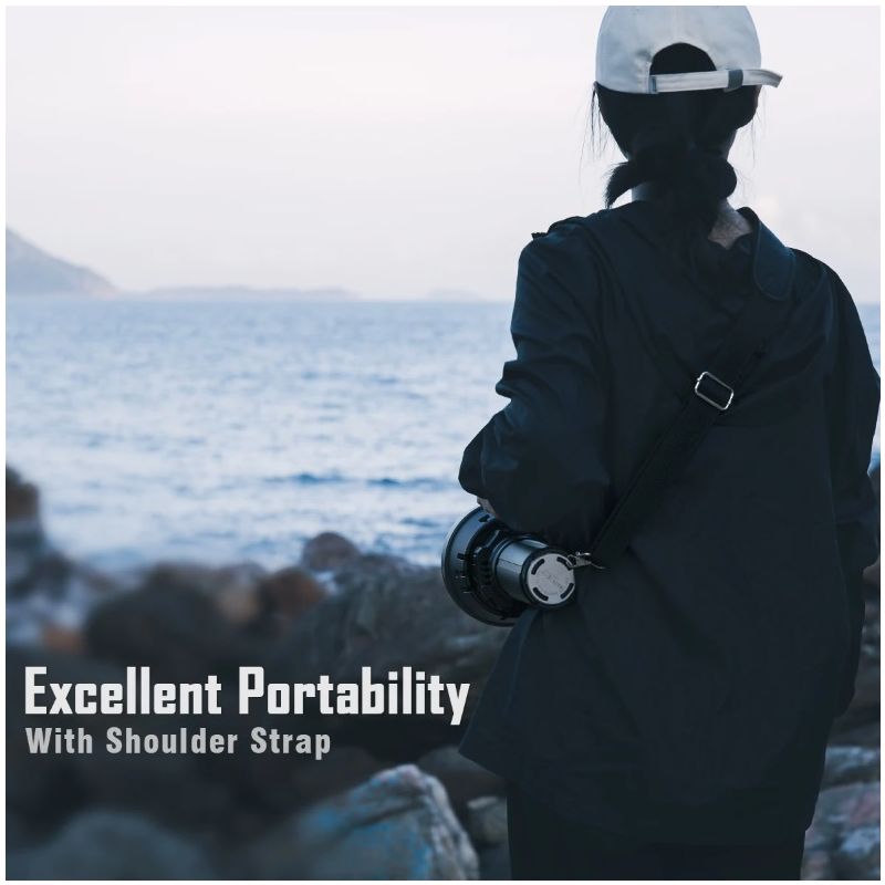 Descubre la IMALENT MS32 Linterna LED 200000 Lúmenes Alta Potencia Iluminación Exterior Visibilidad Nocturna