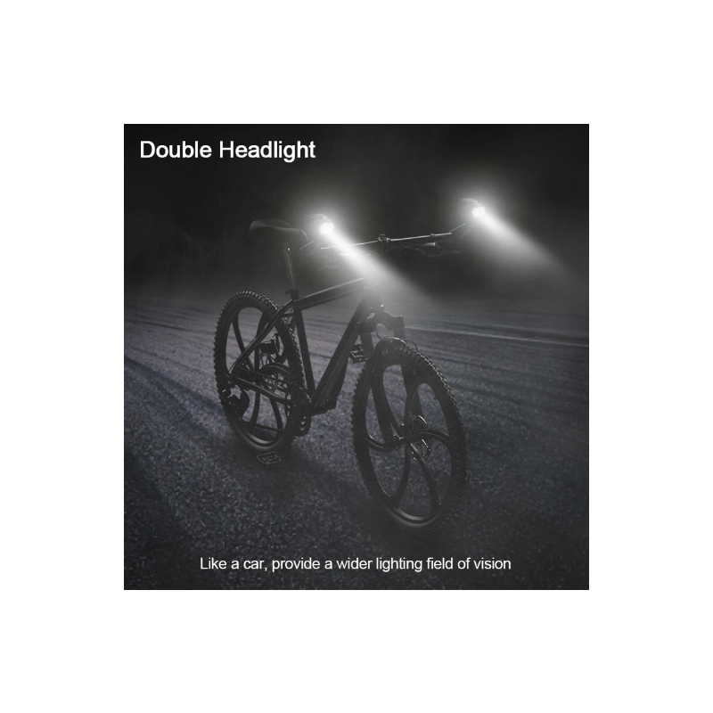 Faro CarryBright CB800 espejo retrovisor ciclismo innovador seguridad visibilidad aleación de aluminio ciclistas