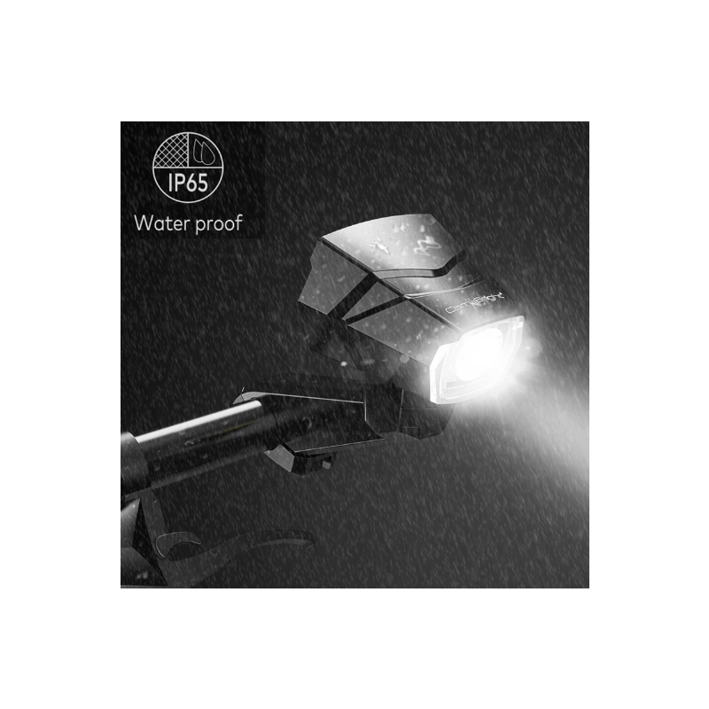 Faro CarryBright CB800 espejo retrovisor ciclismo innovador seguridad visibilidad aleación de aluminio ciclistas