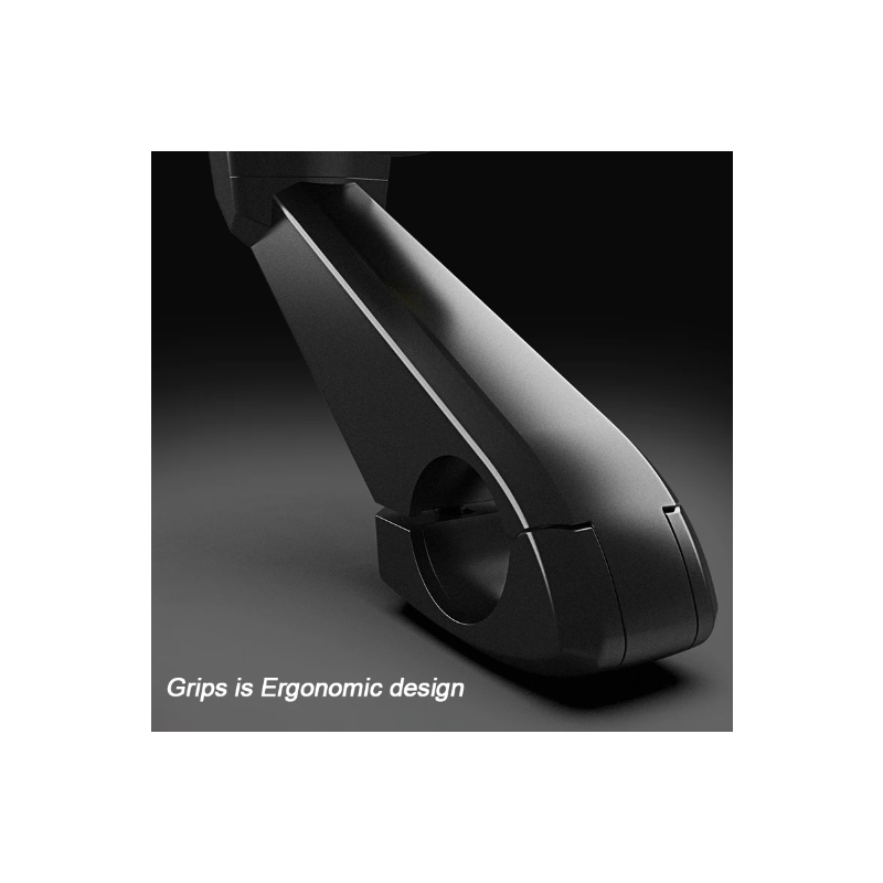 Faro CarryBright CB800 espejo retrovisor ciclismo innovador seguridad visibilidad aleación de aluminio ciclistas