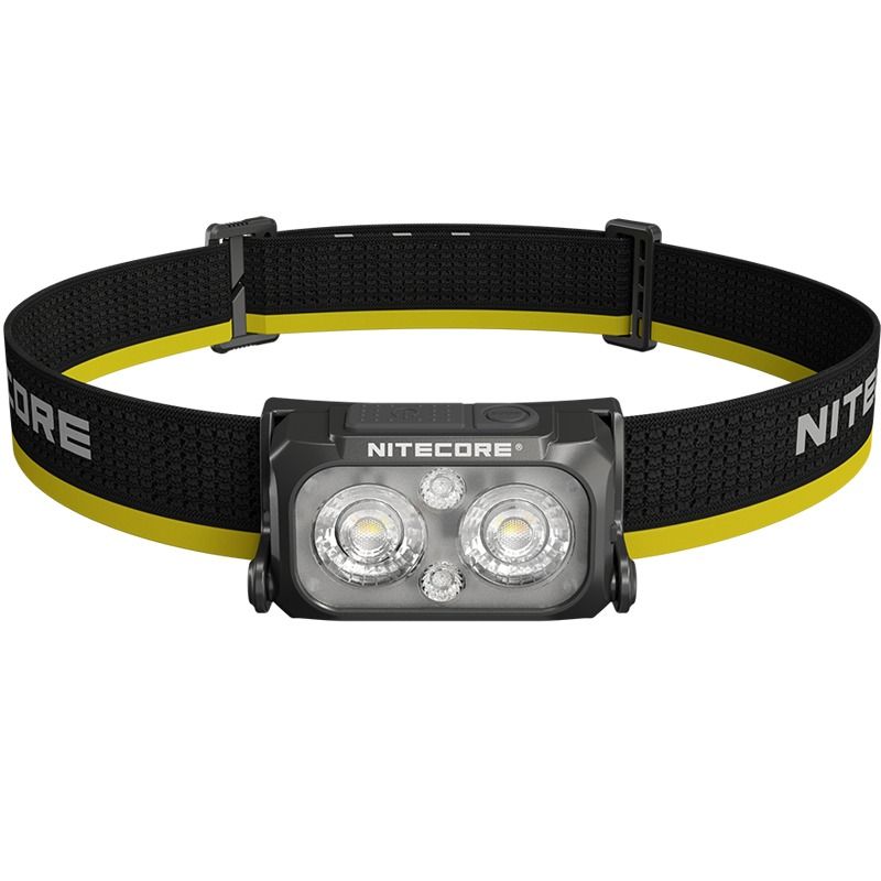 NITECORE NU25 MCT linterna frontal LED recargable 400 lúmenes con carga USB-C diseño compacto para aventureros