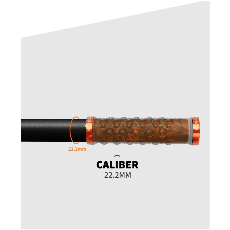 Manillar de bicicleta TOSEEK ZF-ONE MTB completo en fibra de carbono 31.8mm negro mate opción 580 a 760mm