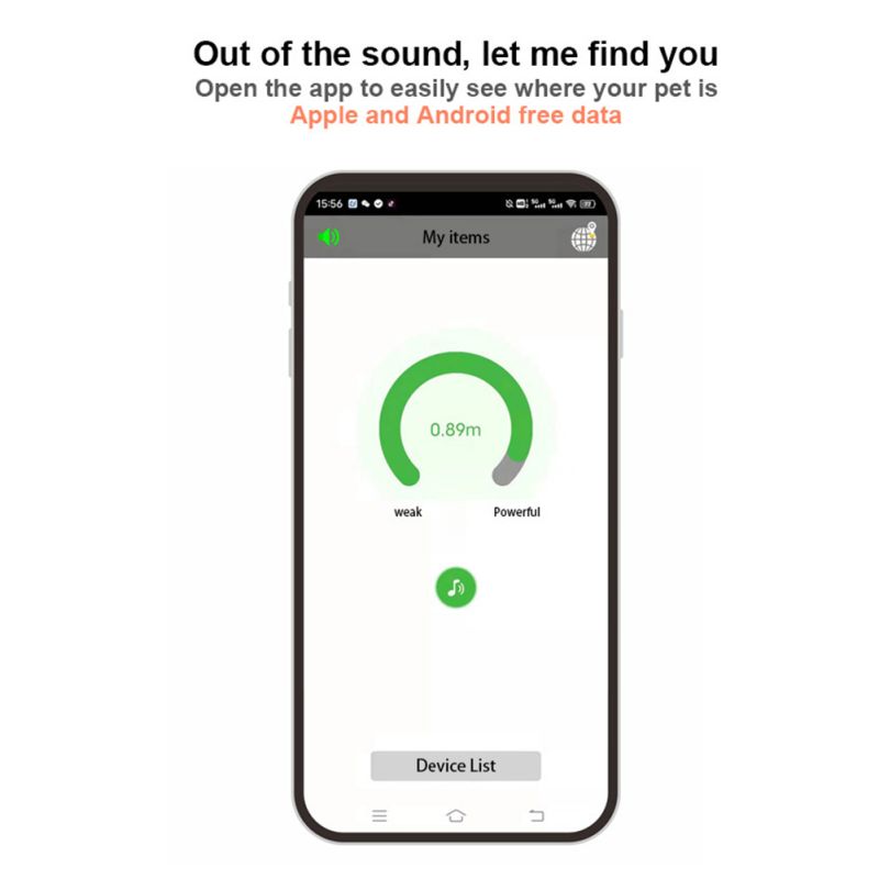 Collar de ubicación GPS impermeable para mascotas Rastreo en tiempo real Localizador de mascotas duradero