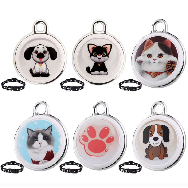 Collar para perros Airtag Rastreador GPS para perros Ubicación en tiempo real Seguridad para amigos peludos