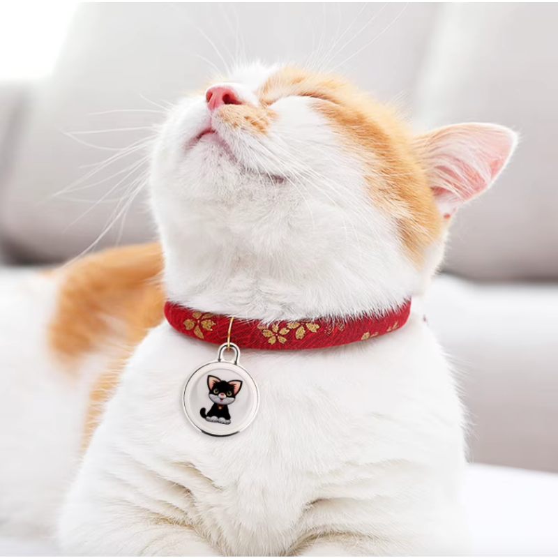 Collar para perros Airtag Rastreador GPS para perros Ubicación en tiempo real Seguridad para amigos peludos