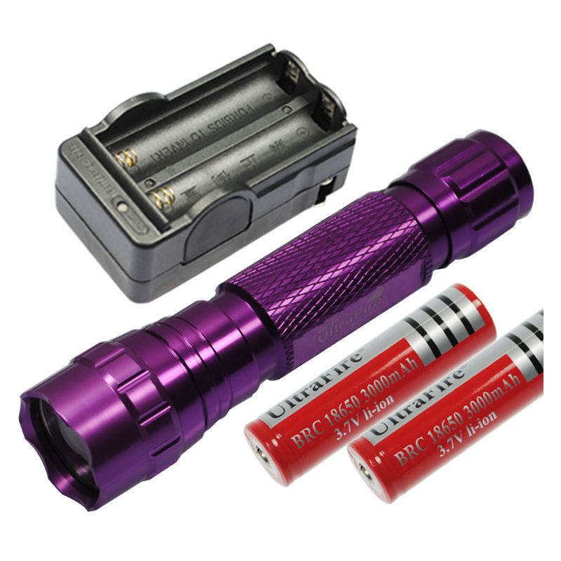 Linterna LED UltraFire 501B U2 1300 LUMENS 5 modos recargable resistente clima construcción aluminio