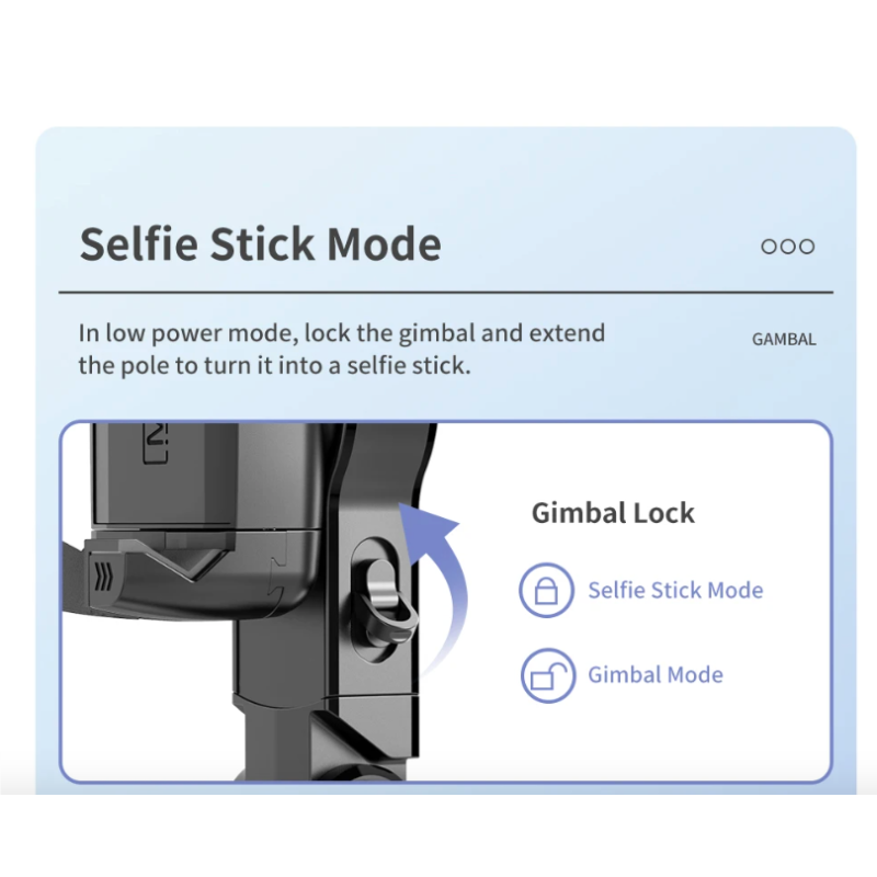 Descubre el Q18 Selfie Stick Rotación 360 trípode para selfies gadget de fotografía con estabilizador de cardán