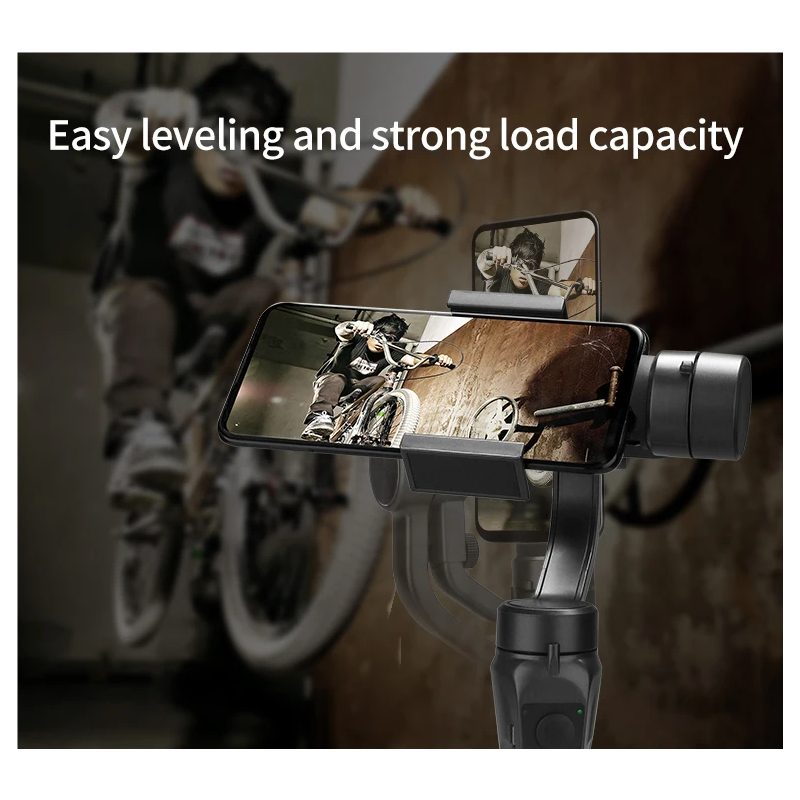 F6 Estabilizador de Mano Cardán de 3 Ejes para Teléfono y Cámara Calidad Profesional Grabación de Vídeo