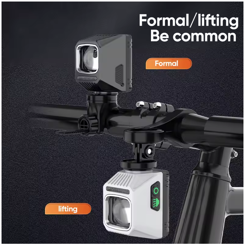 Luces delanteras para bicicleta NiteBeam CL1600 ciclismo nocturno control doble interruptor 9 modos carga Tipo-C