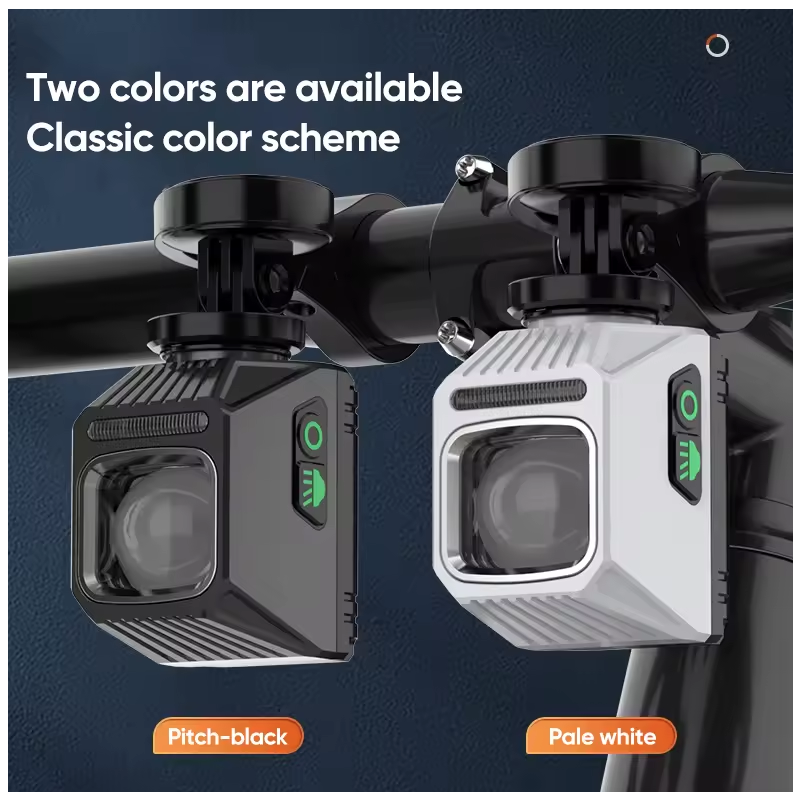 Luces delanteras para bicicleta NiteBeam CL1600 ciclismo nocturno control doble interruptor 9 modos carga Tipo-C