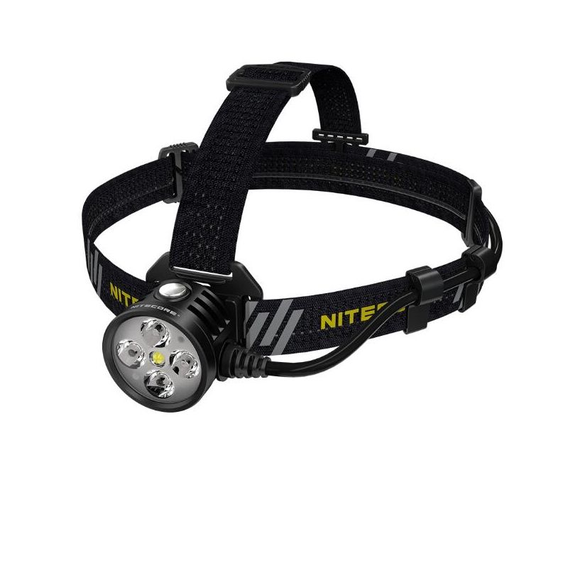 Linterna Frontal NITECORE HU60 1600 Lúmenes Tecnología E-enfoque Ajustes Continuos Foco Versátil para Camping