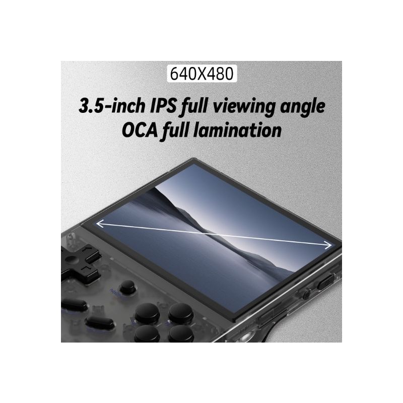 ANBERNIC RG35XX Consola Portátil Retro Juegos Clásicos Pantalla IPS Vibrante 3.5