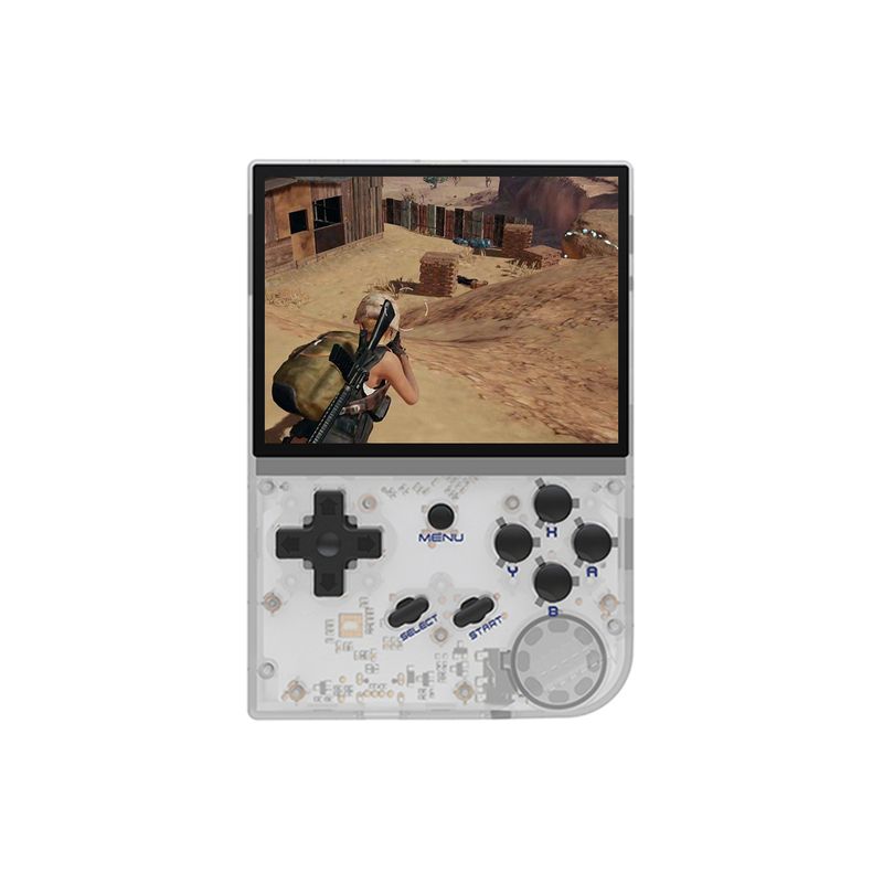 ANBERNIC RG35XX Consola Retro Portátil Pantalla Táctil IPS 3.5 Blanc Juegos Clásicos Dispositivo de Bolsillo