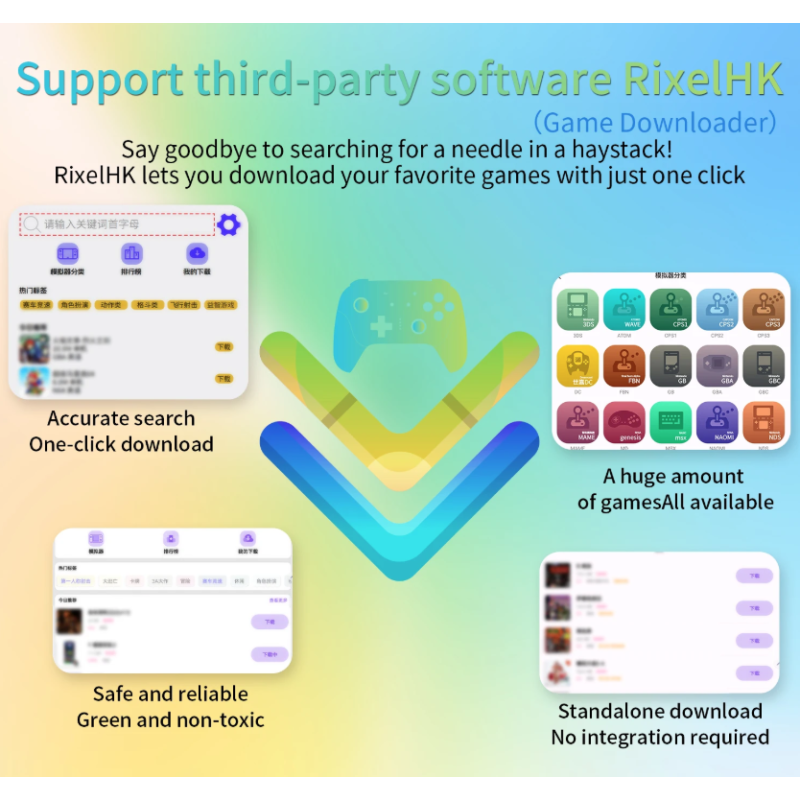 ANBERNIC RG40XX H Consola Retro Portátil, Linux 64 bits, IPS 4.0