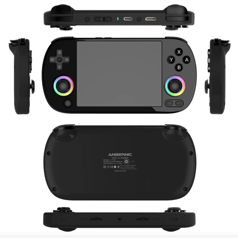 ANBERNIC RG40XX H Consola Retro Portátil, Linux 64 bits, IPS 4.0", Juegos Clásicos, Videojuegos