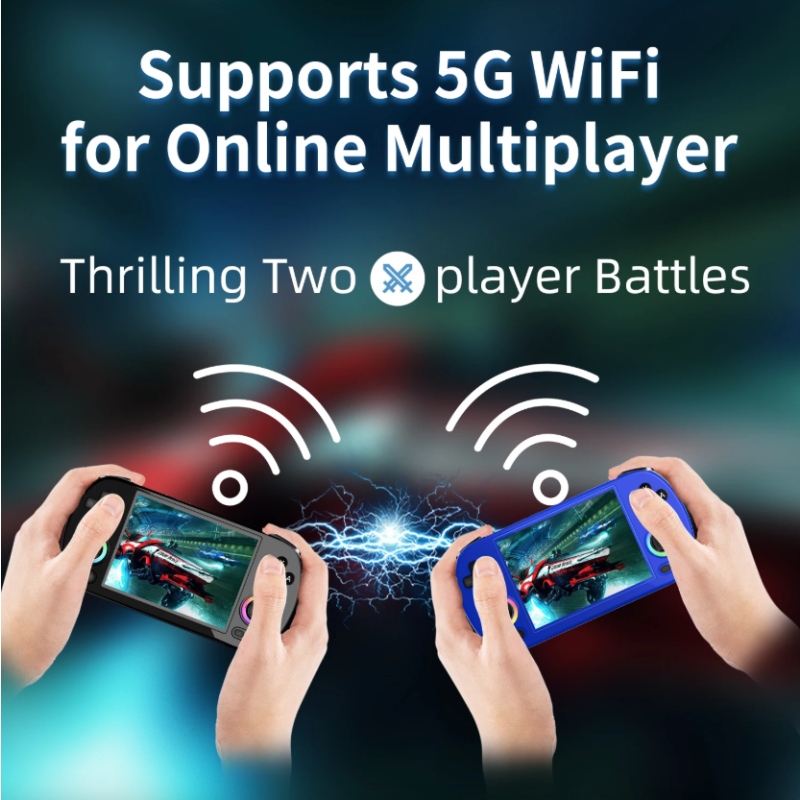 ANBERNIC RG40XX H Consola Retro Portátil, Linux 64 bits, IPS 4.0