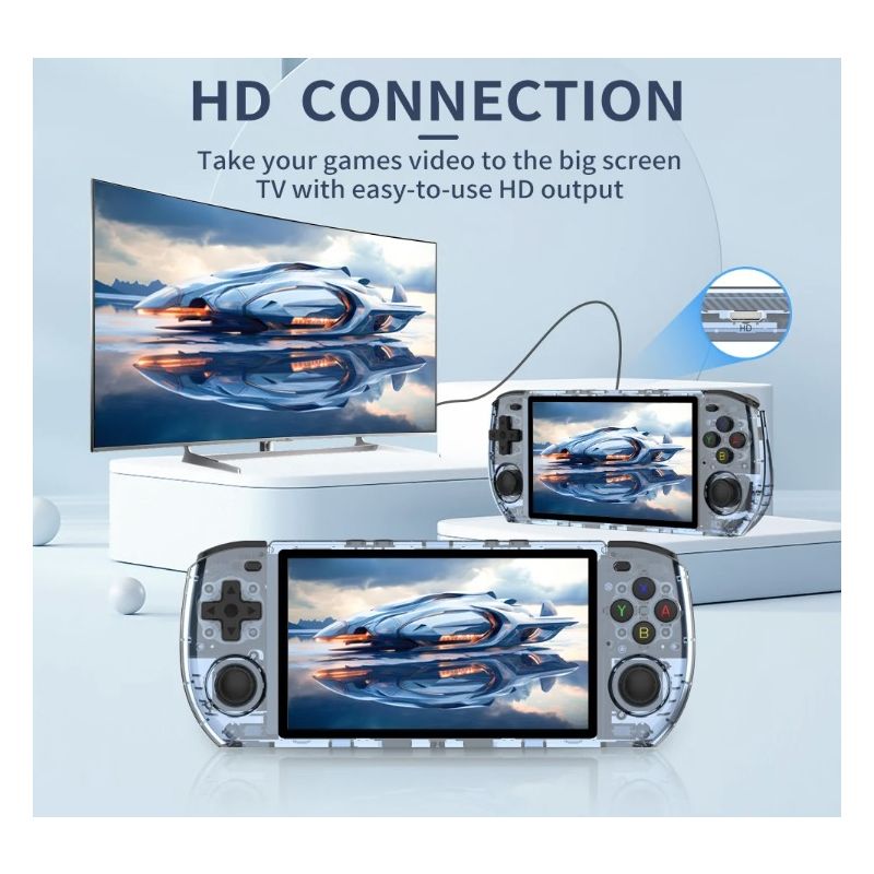 POWKIDDY RGB10 MAX3 Consola Juegos Retro Portátil IPS 5